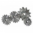 Звездочка натяжная на шариковых подшипниках для цепи 10B, z=21 1/2"x5/16" PC09021 (PHC 10B-1 B21) Sati